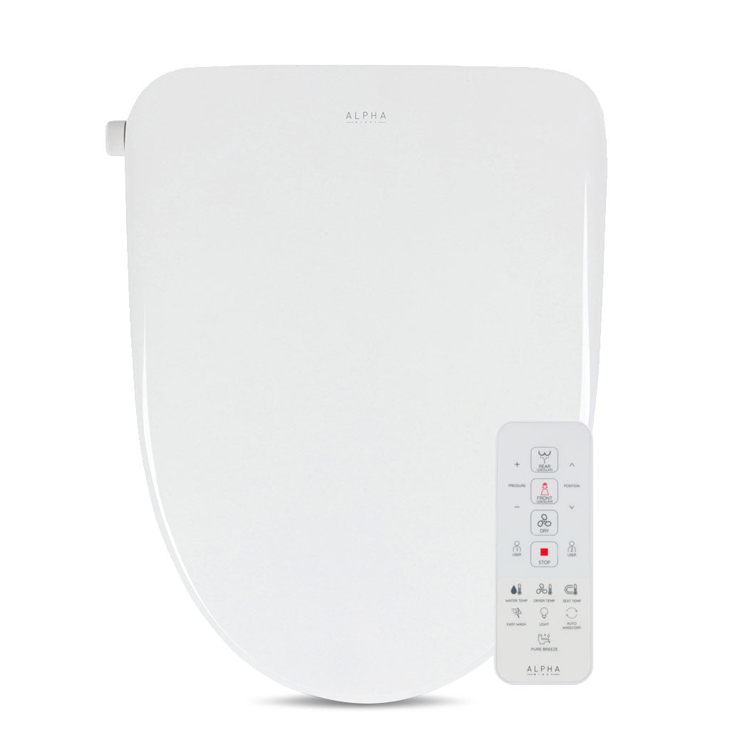 ALPHA BIDET, Alpha UX Pearl Bidet Toilet Seat