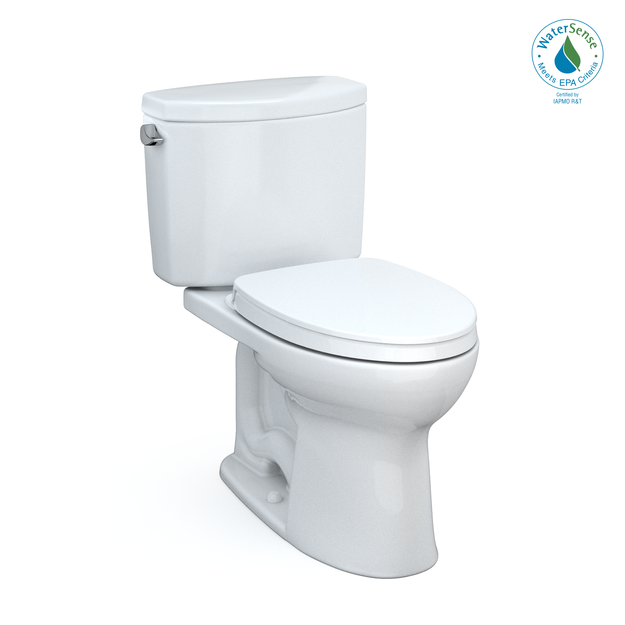 TOTO, DRAKE® II MS454124CEFG#01 TWO-PIECE TOILET, 1.28 GPF, ELONGATED BOWL - Seat Included