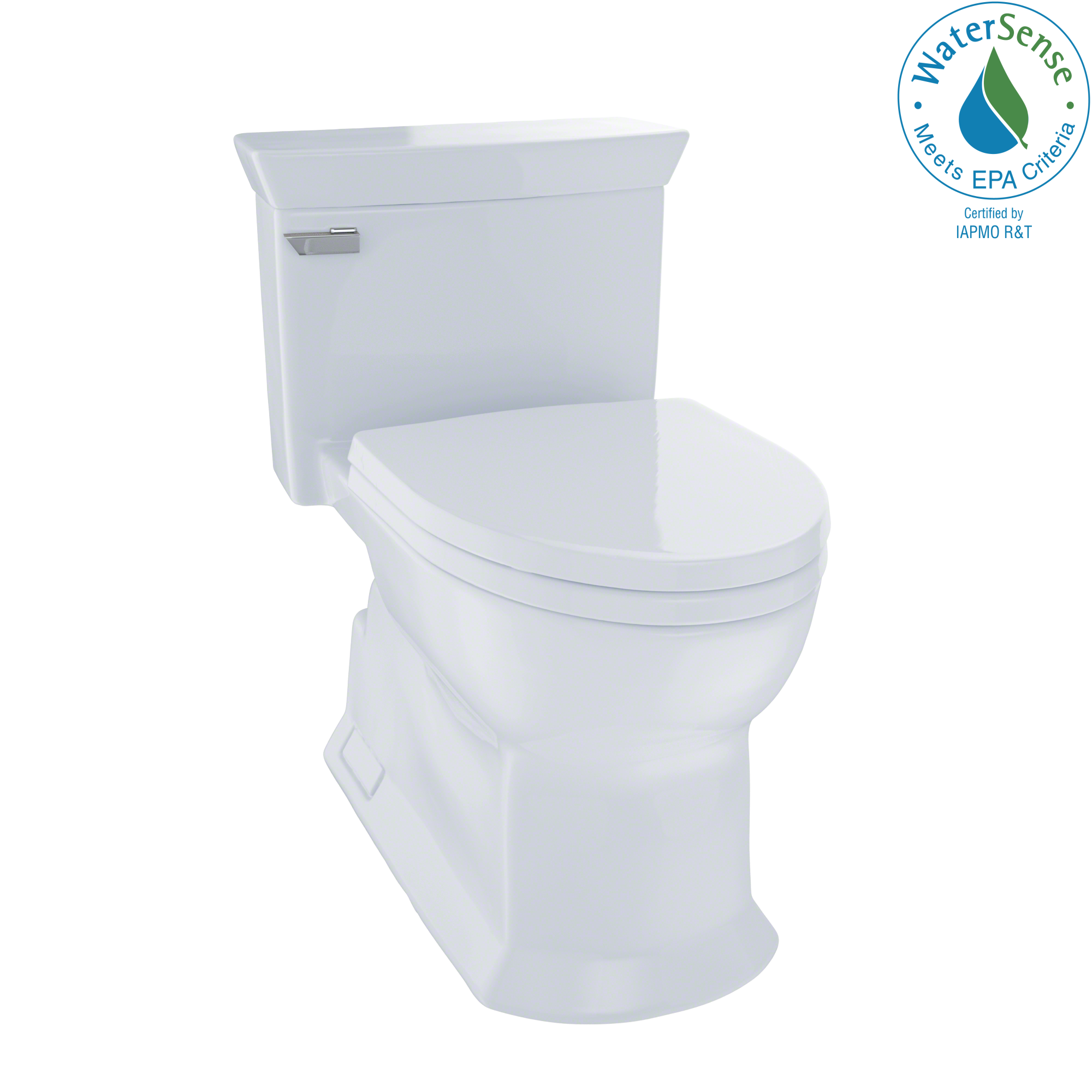 TOTO, ECO SOIRÉE® MS964214CEFG#01 ONE PIECE TOILET, 1.28 GPF, ELONGATED BOWL - Seat Included