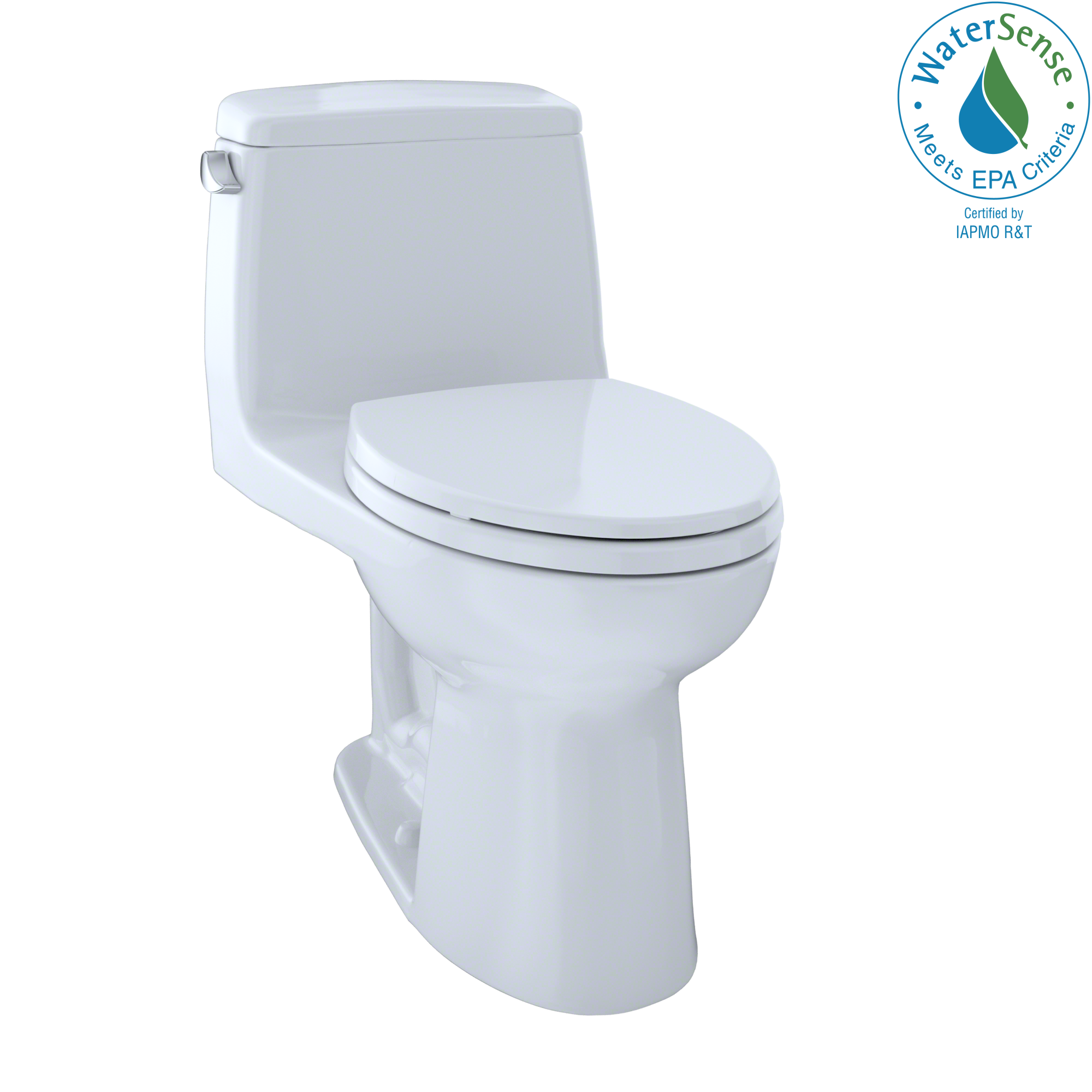 TOTO, ECO ULTRAMAX® MS854114EL#01 ONE-PIECE TOILET, 1.28 GPF, ADA COMPLIANT, ELONGATED BOWL - SoftClose Seat Included