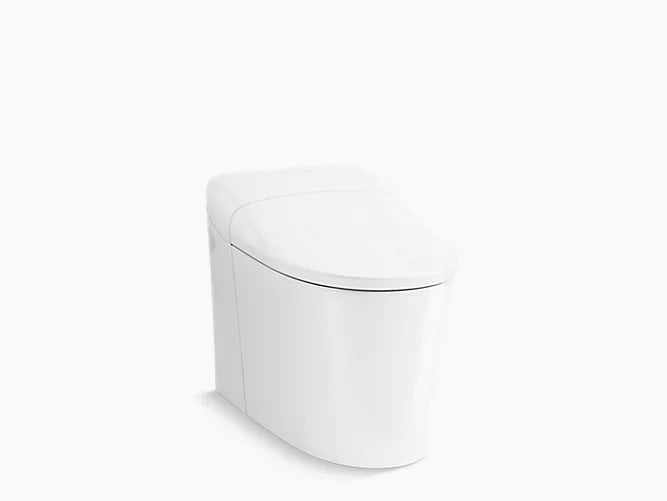 Kohler, Kohler Eir K-77795-0 Bidet Toilet | Comfort Height One-Piece Elongated Dual-Flush Intelligent Chair-Height Toilet