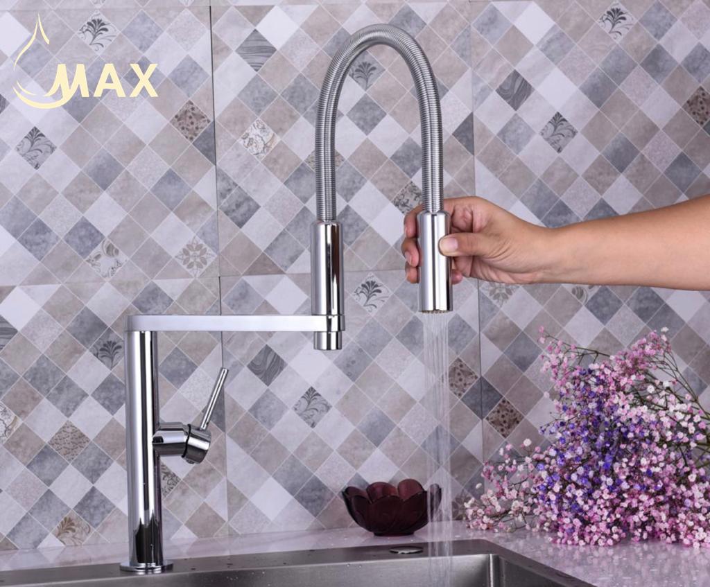 Pull Down Kitchen Faucet Magnetic Jointed Flexible 20 