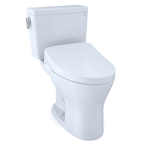 TOTO, TOTO DRAKE 1G WASHLET+ S500E TWO-PIECE TOILET 1.0 GPF & 0.8 GPF 10" ROUGH-IN